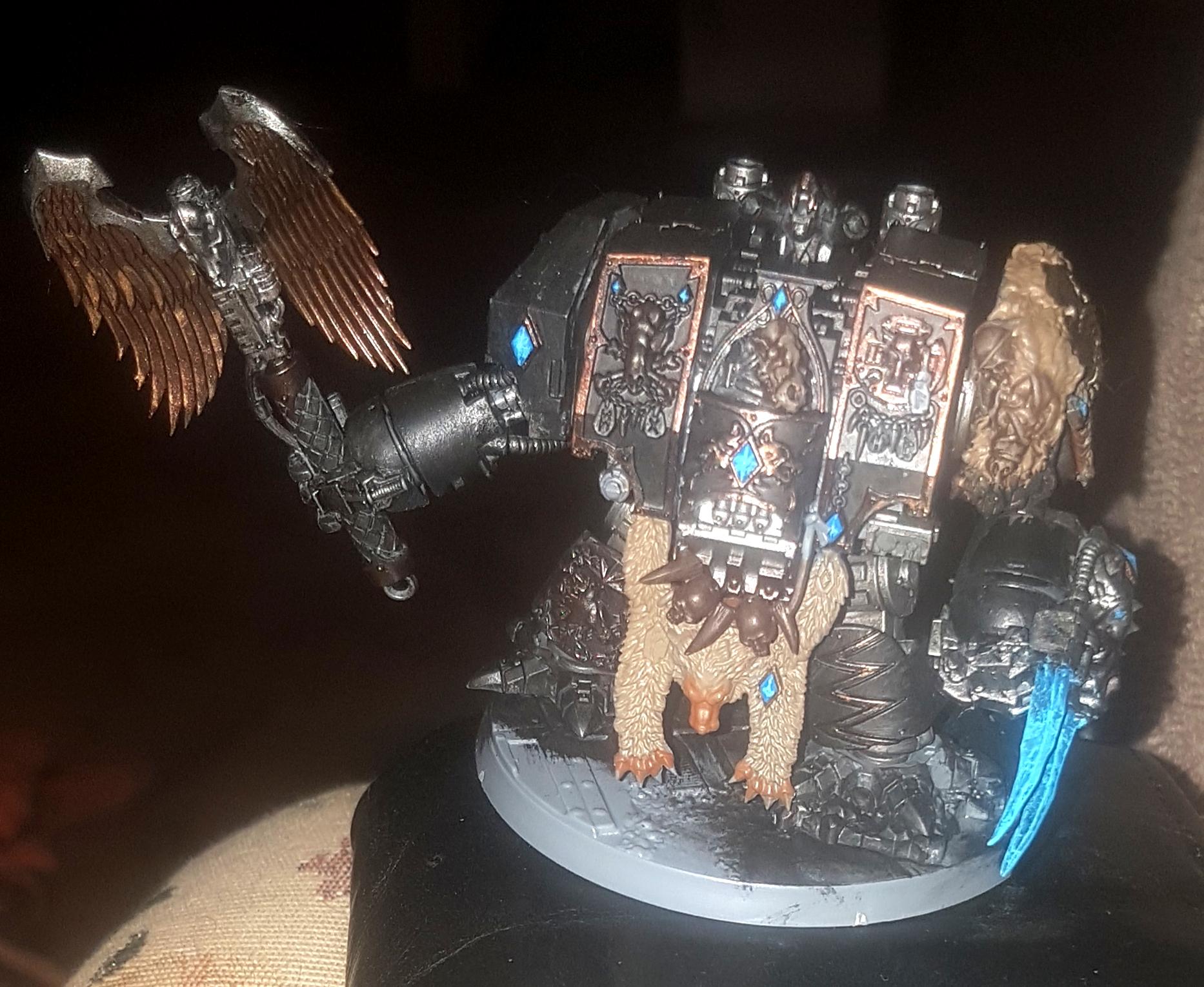 Wolf priest dreadnought - Wolf priest dreadnought - Gallery - DakkaDakka